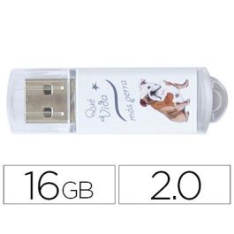 Memoria Usb Techonetech Flash Drive 16 grb 2.0 Que Vida Mas Perra Precio: 7.005900048399999. SKU: B19B9HPMCR