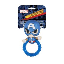 Cerdá Mordedor para Perro Avengers Capitán América Azul 7 x 10 x 20 cm Cerdá Mordedor para Perro Avengers Capitán América Azul 7 x 10 x 20 cm