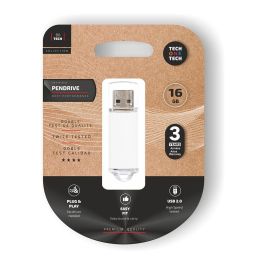 Tech One Tech Memoria USB Basic White Pendrive 16 GB Tipo A USB 2.0 Precio: 6.95000042. SKU: B1FEGQZYCG