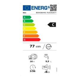 Lavavajillas BEKO BDIN38644D Personalizable 60 cm