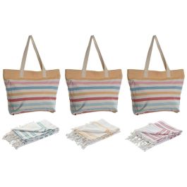 Bolso Mediterraneo DKD Home Decor Multicolor 12 x 36 x 37 cm Set de 2 (3 Unidades) Precio: 30.50000052. SKU: B17JYQ2554