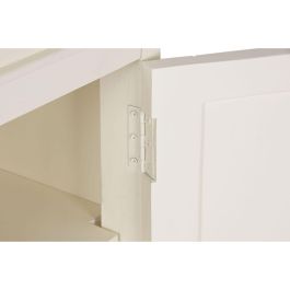 Vitrina Home ESPRIT Crema Marrón oscuro Madera de mango Madera MDF 150 X 45 X 190 CM