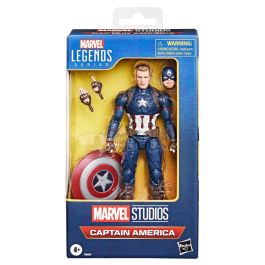 Hasbro G0607 Figura Coleccionable Capitán América Marvel Legends Avengers: Endgame 15 cm Articulada 4 Accesorios