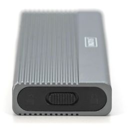 Digitus DA-71120-1 Caja Externa SSD M.2 NVMe USB 3.1 Gen2 Aluminio Negro 10Gb/s