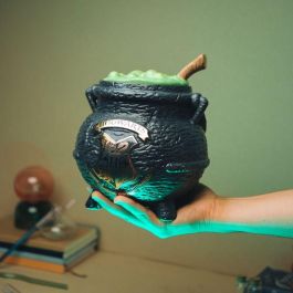 ERIK Galletero Caldero de Pociones Harry Potter Cerámica 20cm con Tapa Ajustable