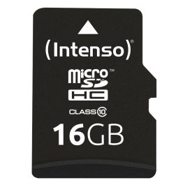 Intenso 3413470 Tarjeta Memoria Micro SD Clase 10 16GB con Adaptador