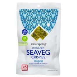 CLEARSPRING Alga Nori Tostada Multipack Snack 5uds x 4gr Vegano Sin Gluten Precio: 8.69. SKU: B172TT4NFW