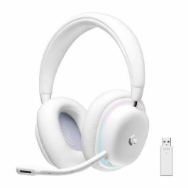 Logitech G - Auriculares para juegos - inalámbricos - G735 LIGHTSPEED RGB, Bluetooth, micrófono extraíble - White Mist Precio: 214.49999967. SKU: S7812791