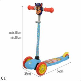 Patinete The Paw Patrol Metal Plástico Azul Multicolor