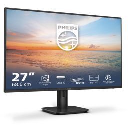 Philips Monitor 27E1N1300A 27" Full HD IPS 1920x1080 HDMI USB-C 100Hz 4ms Negro