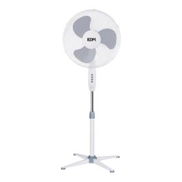 Ventilador de pie, blanco, potencia 45 W, aspas ø40 cm, altura regulable 105-125 cm Precio: 22.49999961. SKU: B1DHJ8YBCL