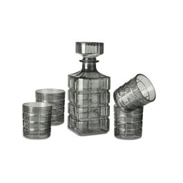 Botella Urban DKD Home Decor Gris 9.2 x 23 x 9.2 cm Set de 5 Precio: 13.50000025. SKU: B13BE7VS99
