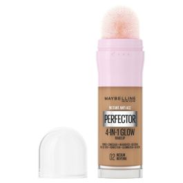 Maybelline INSTANT PERFECTOR GLOW MULTIUSOS #02-medium, Base de Maquillaje 4 en 1, Corrector e Iluminador Facial, 20 ml