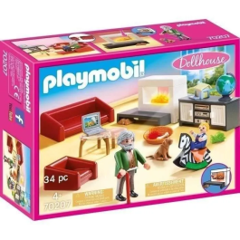 Playmobil Casa de Muñecas Salón con Abuelo, Nieto y Muebles Precio: 22.88999955. SKU: S7122892
