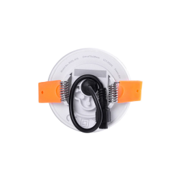 Placa LED Circular 6W 399Lm 2700K 40.000H sin Marco Empotrable LUM-NSDL-R75-WW