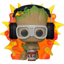 FUNKO POP Marvel I am Groot - Groot with Detonator Figura Vinilo 9cm