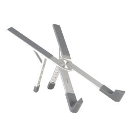 TooQ TQLRS0036-AL Soporte Elevador Plegable de Aluminio para Portátiles hasta 17.3" Color Plata Precio: 15.49999957. SKU: B1D5GHE9BV