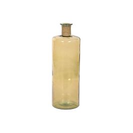 DKD Home Decor Jarrón Decorativo Alpino de Cristal Reciclado y Enea, Amarillo Natural para Hogar - 75 cm Alto, 32L Precio: 67.50000004. SKU: B16FSB4ZLQ