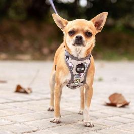 Cerdá Arnés para perros T3S:S/M Disney Villanas Talla S-M Gris