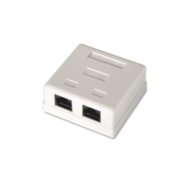 Aisens Roseta de Superficie RJ45 Cat.6 UTP 2 Tomas Blanco Precio: 2.50000036. SKU: B167ALVKYK