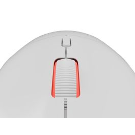 GENESIS Zircon XIII Ratón Gaming Óptico Inalámbrico 26000 DPI, Ambidextro, Switches Intercambiables, hasta 100h Autonomía, Blanco