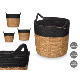 Set 3 Cestos Redondos 36Cm Alto Negro Giftdecor (2 Unidades) Precio: 58.98999986. SKU: B1KBTELPAG