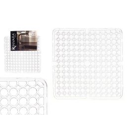 Esterilla para fregadero cuadrada 28x28 cm transparente - Kinvara (24 Unidades) Precio: 22.49999961. SKU: B17Q89B4BE