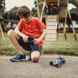 Lexibook LEX3380743106069 Mini Coche Teledirigido Buggy Crosslander para Todas las Superficies, Fácil de Usar