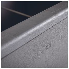 Deroma Maceta Cubo Antracita Con Reserva de Agua y Ruedas - 38 cm 9HN14SZ