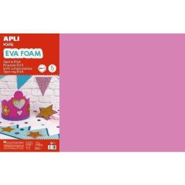 Apli Goma Eva 40x60 cm Grosor 2 mm Rosa Pack 5 Ud Precio: 4.49999968. SKU: B17ABZ3F3A