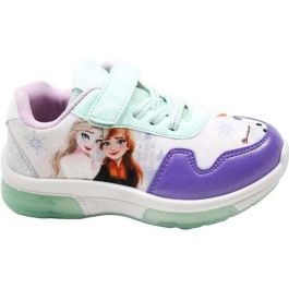 Deportiva suela pvc con luces frozen t029