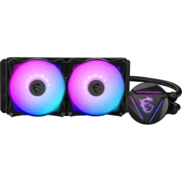 MSI MAG-CRLQD-240R2 Enfriador líquido para PC, 240mm, Negro, Nivel de ruido 14.3-34.3 dB, Flujo de aire 78.73 cfm, Ref. 306-7ZW1B41-813 MSI MAG-CRLQD-240R2 Enfriador líquido para PC, 240mm, Negro, Nivel de ruido 14.3-34.3 dB, Flujo de aire 78.73 cfm, Ref. 306-7ZW1B41-813