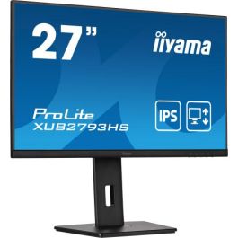 Iiyama XUB2793HS-B7 Monitor IPS 27" Full HD, 100Hz, HDMI, DisplayPort, Altavoces, Ajustable, Negro