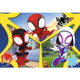 Ravensburger 05729 Puzzle Premium Infantil de 2x24 piezas Spidey y Fantásticos Amigos, recomendado para niños de 4 años, incluye 2 pósters Ravensburger 05729 Puzzle Premium Infantil de 2x24 piezas Spidey y Fantásticos Amigos, recomendado para niños de 4 años, incluye 2 pósters