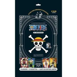 Pack de inicio - PANINI - One Piece TC 25th Anniversary - Carpeta - 2 bolsillos - 1 tarjeta de edición limitada Pack de inicio - PANINI - One Piece TC 25th Anniversary - Carpeta - 2 bolsillos - 1 tarjeta de edición limitada