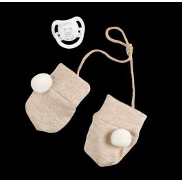 Muñecas Arias Muñeca Elegance Zoe con Manoplas (Muñeco de Peso) Cuerpo Blando 45 cm