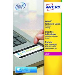 Etiquetas Adh.Impr.Avery A4 Blanca Seguridad C.Romos Laser Caja 20H 45,7X25,4 Mm 800 Uds.(L6145) Precio: 84.50000031. SKU: B1CV4TJ24L
