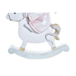 Figura Navidad Fantasia DKD Home Decor Gris Rosa 4 x 11 x 9.5 cm Figura Navidad Fantasia DKD Home Decor Gris Rosa 4 x 11 x 9.5 cm