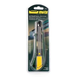Mota Herramientas Cúter C218 de Metal Hoja Precortada de 18 mm con Traba de Rueda Precio: 4.68999993. SKU: S7900286