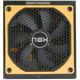 NOX Fuente de Alimentación Urano VX 750W Bronze Edition 750W 80 PLUS Bronze ATX Negra Naranja