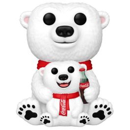 FUNKO Figura POP Coca-Cola Polar Bear with Cub, figura de vinilo de 9cm