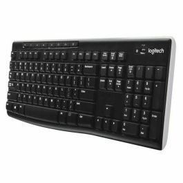 Logitech Teclado K270 Wireless Francés Inalámbrico 2.4 GHz hasta 10m, Resistente a Salpicaduras, Compatible con Windows 7/Vista/XP
