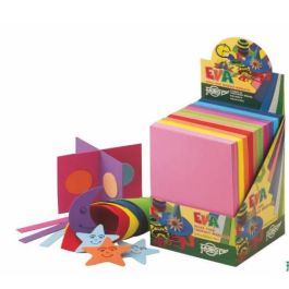 Faibo Expositor 653EXP 100 Láminas Goma Eva 20x30 cm, 10 Colores Surtidos Precio: 32.58999964. SKU: B1BTCNRVSQ