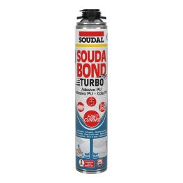 Soudal Espuma adhesiva de poliuretano monocomponente turbo pistola 750 ml