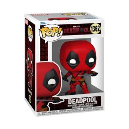 Funko 79766 Pop! Muñeco Cabezón Deadpool y Wolverine de Vinilo Marvel Studios, 10 cm