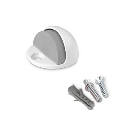 Tope puerta metalico con tornillo blanco (blister) inofix Precio: 5.50000055. SKU: S7905142