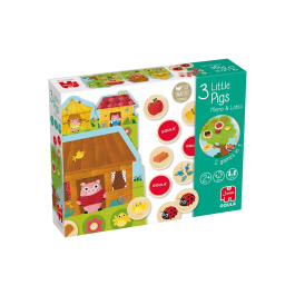 Goula 59455 Juego de Mesa Memo & Loto Los 3 Cerditos Educativo para Niños +2 Años Precio: 16.50000044. SKU: B1AFK27HXM