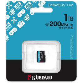 Kingston 1TB microSDXC Canvas Go Plus Gen4 200R A2 U3 Clase 10 200MB/s