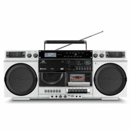 Medion AAAPE16790 Radio Vintage FM/DAB+ con CD, Cassette, USB, MP3 - 2 x 10 W RMS - Plateado Precio: 235.49999979. SKU: B1E343TWGE