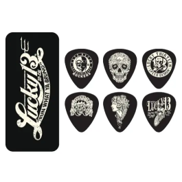 Dunlop Lucky 13 Bote de 6 Púas de Guitarra, 0.73Mm Precio: 11.49999972. SKU: B1JW9BP5GD